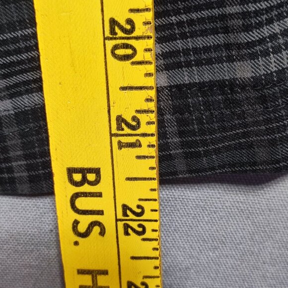 Columbia Omni-Wick active wear short men's size 38 grey plaid pattern - Picture 13 of 14